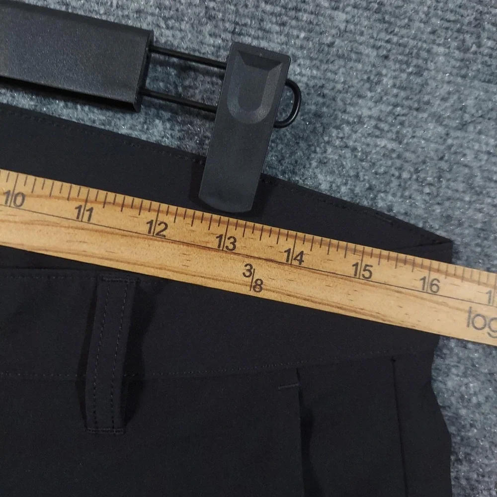Fabletlics Pants Mens‎ 32x29 Black Golf Tapered Stretch Commuter Slacks Athletic